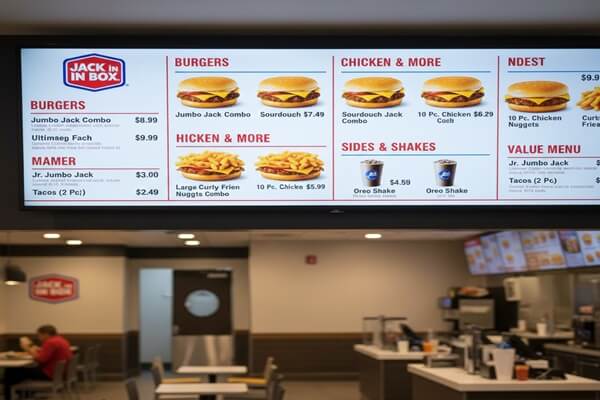 Jack in the Box Menu With Prices