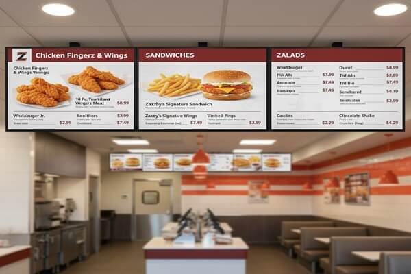 zaxby's menu with prices