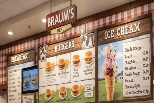 Braum’s Menu With Prices