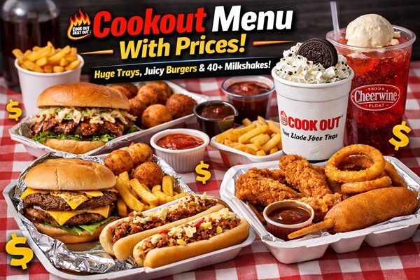 Cookout Menu With Prices