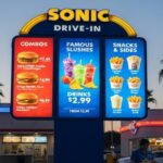 Sonic Menu With Prices