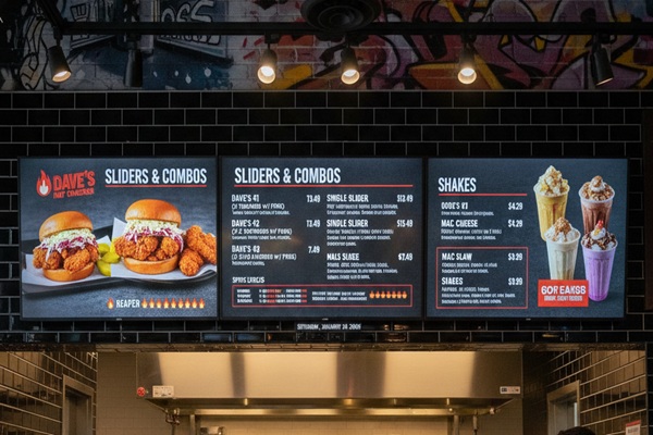 Dave's Hot Chicken Menu with Prices