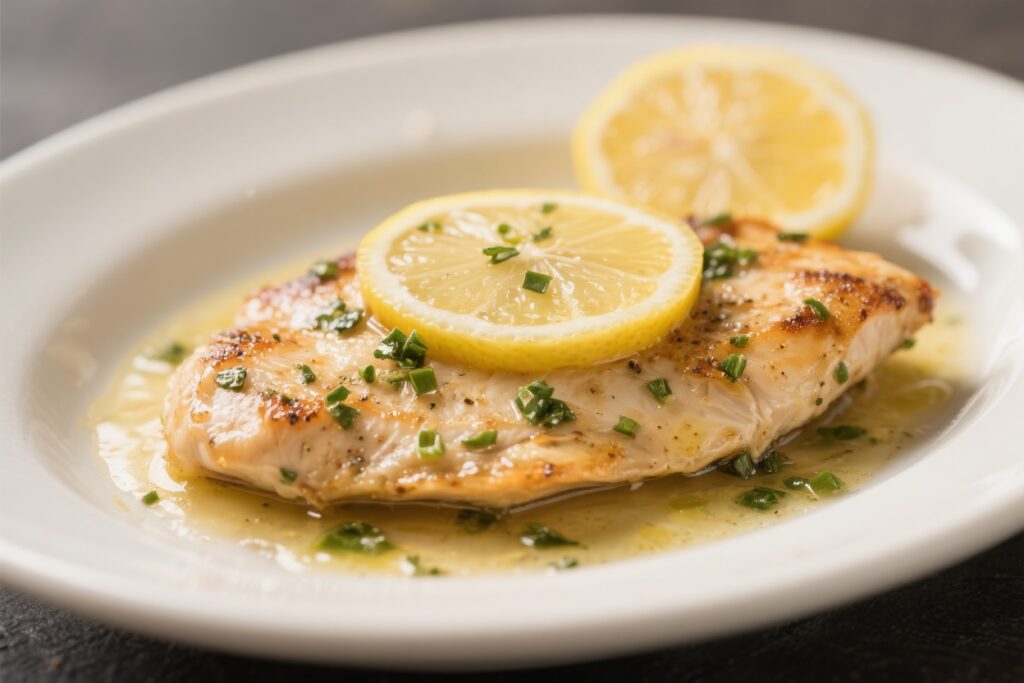 Chicken Piccata With Lemon Sauce Recipe – Bright, Savory, and Weeknight-Friendly