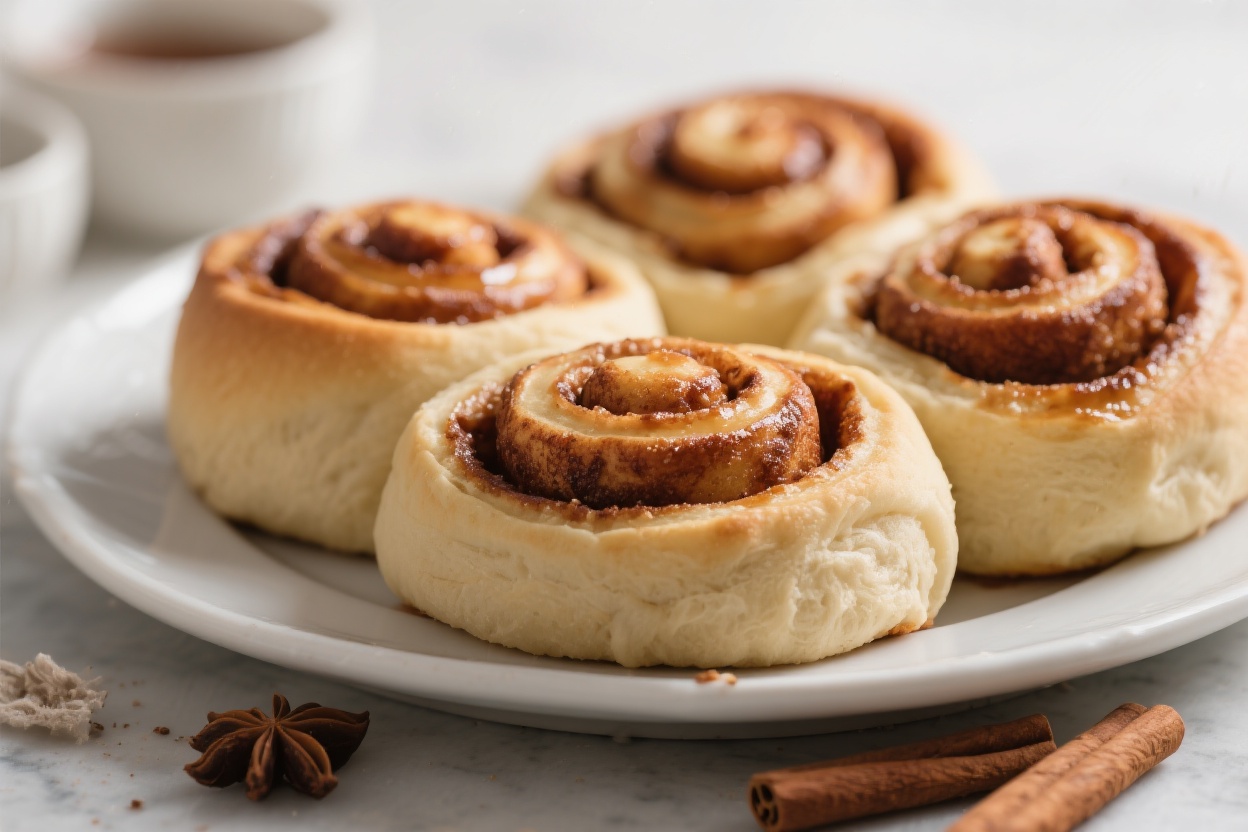No-Yeast Cinnamon Roll Recipe – Soft, Sweet, and Ready Fast