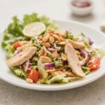 Thai Peanut Chicken Salad – Bright, Crunchy, and Packed With Flavor
