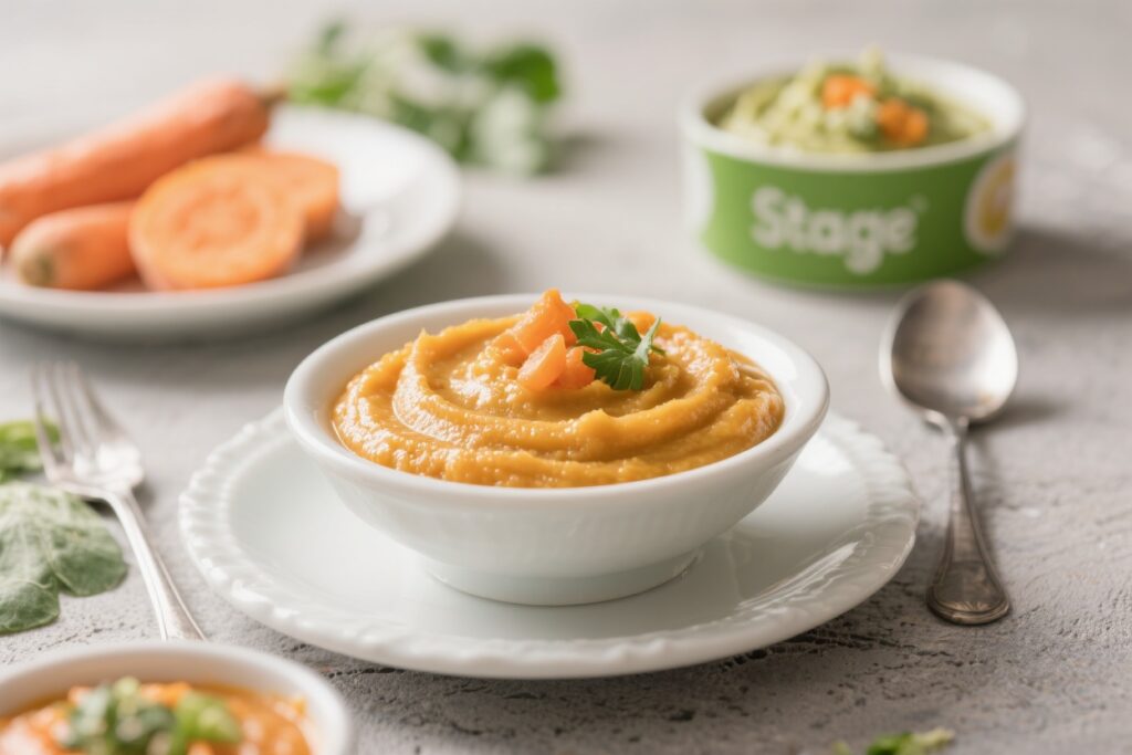 Healthy Baby Puree Recipes by Stage – Simple, Nutritious, and Easy to Make