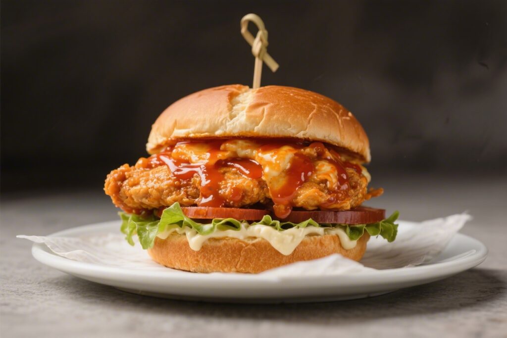 Hot Honey Chicken Sandwich – Crispy, Sweet, and Spicy Comfort
