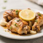 Lemon Garlic Chicken Thighs – Bright, Juicy, and Weeknight-Friendly