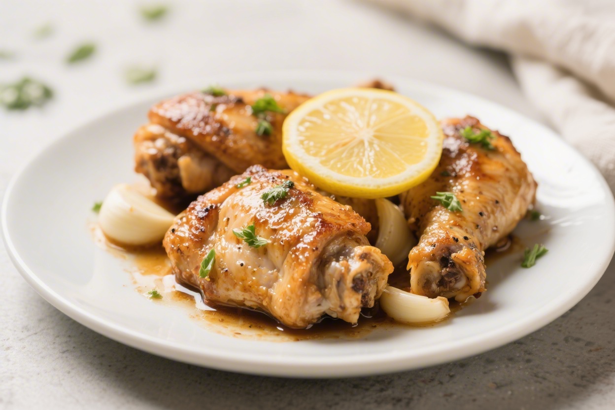Lemon Garlic Chicken Thighs – Bright, Juicy, and Weeknight-Friendly