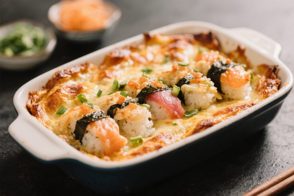 Easy Sushi Bake Recipe – A Cozy Twist on a Favorite