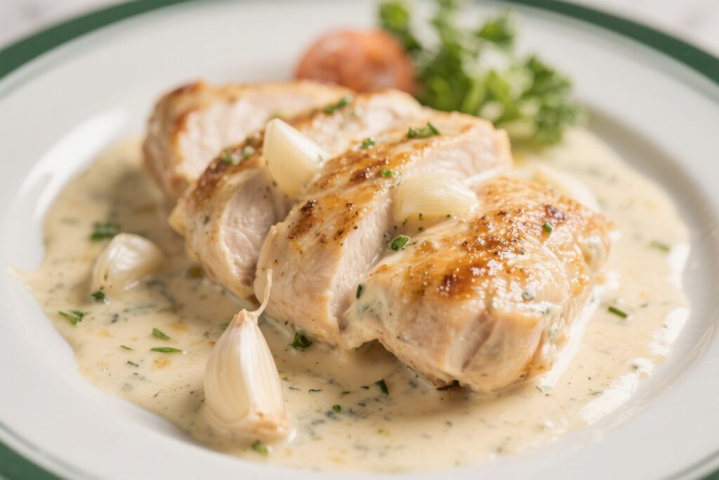 Creamy Garlic Chicken Breast Recipe – Comforting, Simple, and Satisfying