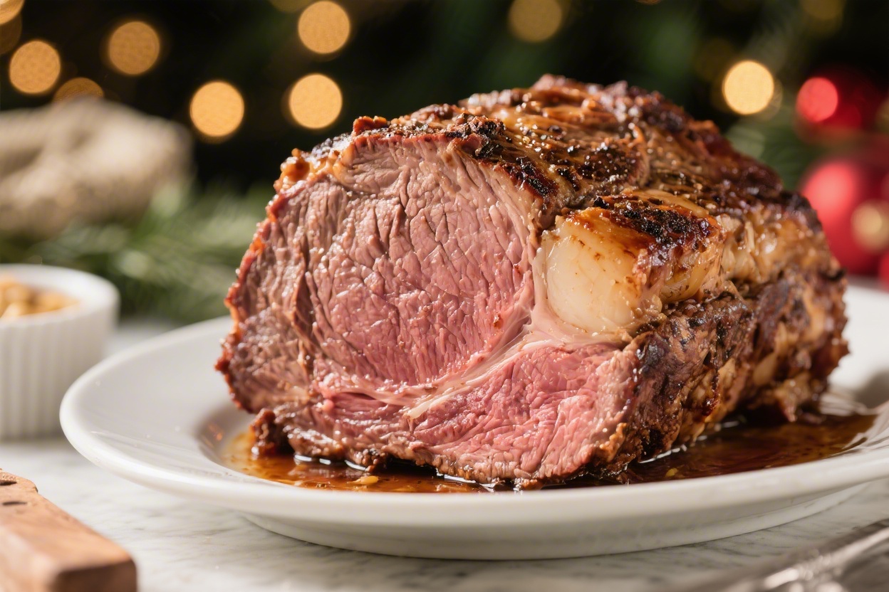 Prime Rib Roast Juicy Perfect Holiday Meat – A Tender, Crowd-Pleasing Centerpiece