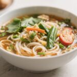 Vegan Thai Noodle Soup Flavorful Comfort Dish – Cozy, Bright, and Satisfying