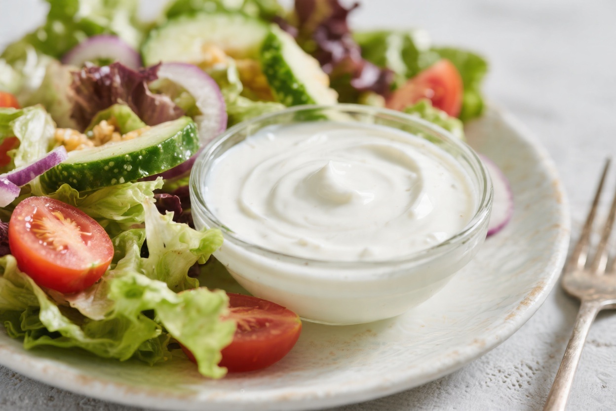 Creamy Greek Yogurt Dressing – Healthy Summer Salad Hack