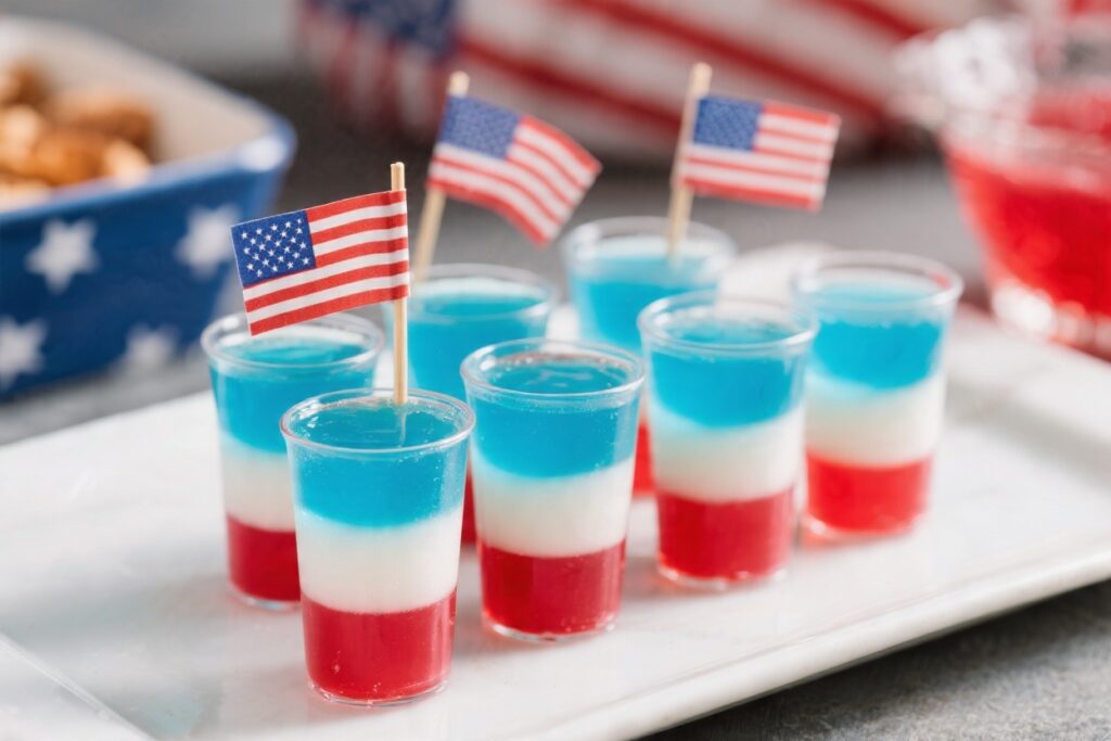 4th of July Jello Shots – Fun Party Drinks