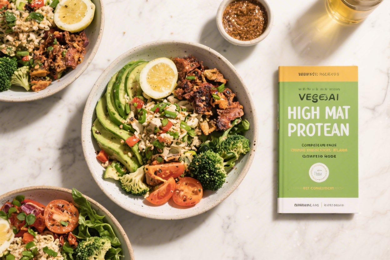 Vegan High Protein Meal Plan Complete Guide – Simple, Satisfying, and Balanced
