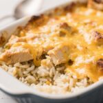 Cheesy Chicken and Rice Comfort Casserole – Cozy, Creamy, and Crowd-Pleasing