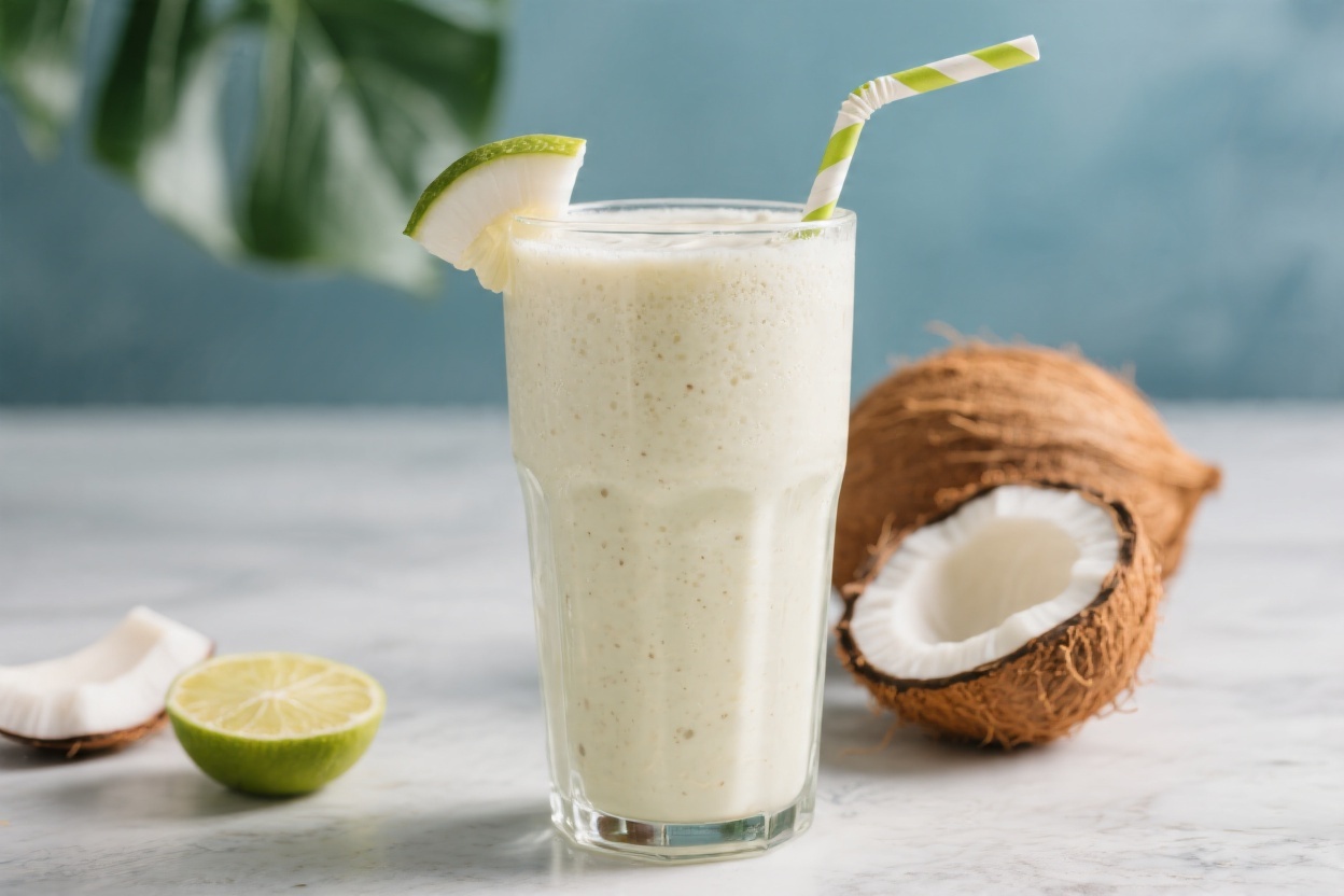 Coconut Smoothie Recipe – Healthy Summer Drink