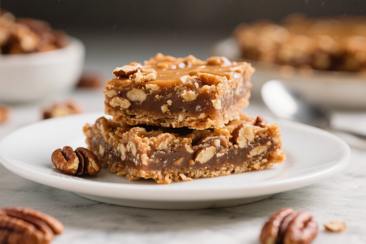 Easy Vegan Pecan Pie Bars Sweet and Crunchy Treat – A No-Fuss Dessert Everyone Loves