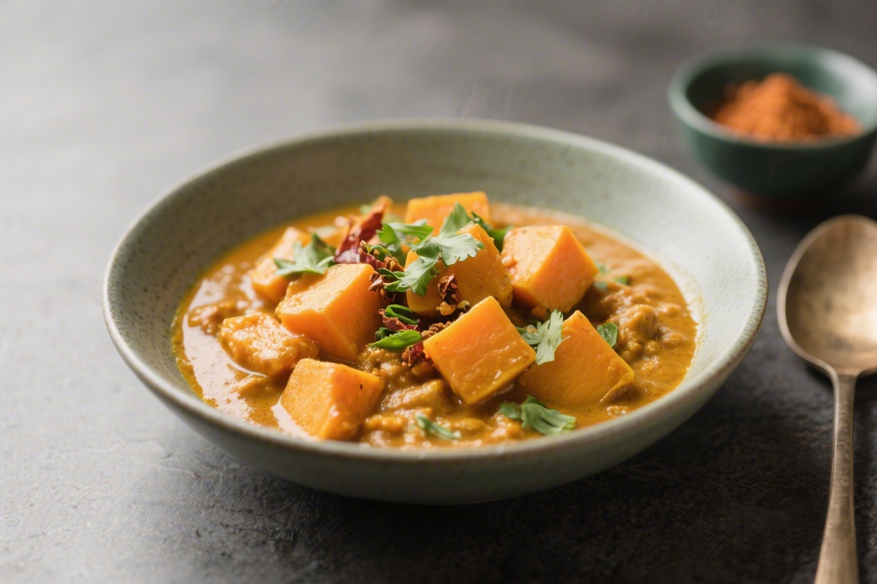 Butternut Squash Curry Warm Spiced Vegan Dish – Comforting, Cozy, And Full Of Flavor