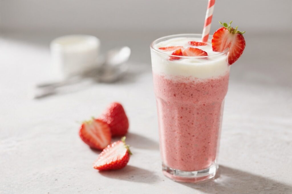 Strawberry Yogurt Smoothie – Simple, Creamy, and Refreshing