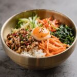 Bibimbap Korean Rice Bowl Healthy Meal – Colorful, Satisfying, and Simple
