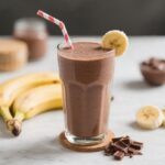 Chocolate Banana Protein Smoothie – Creamy, Satisfying, and Ready in Minutes