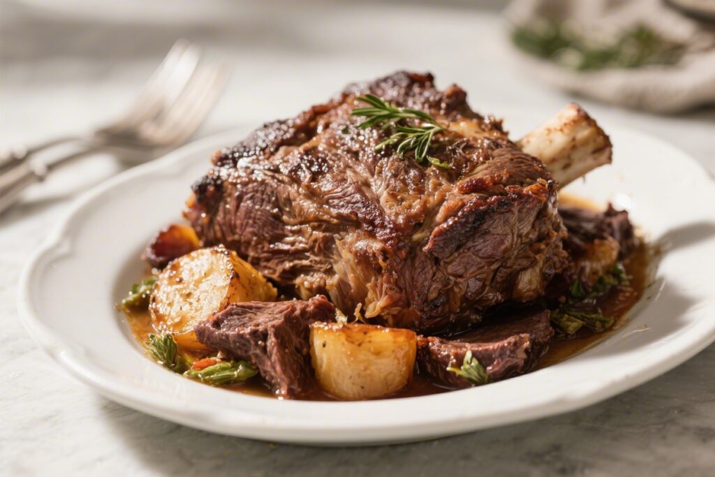Beef Chuck Roast Oven Recipe – Tender, Comforting, and Easy