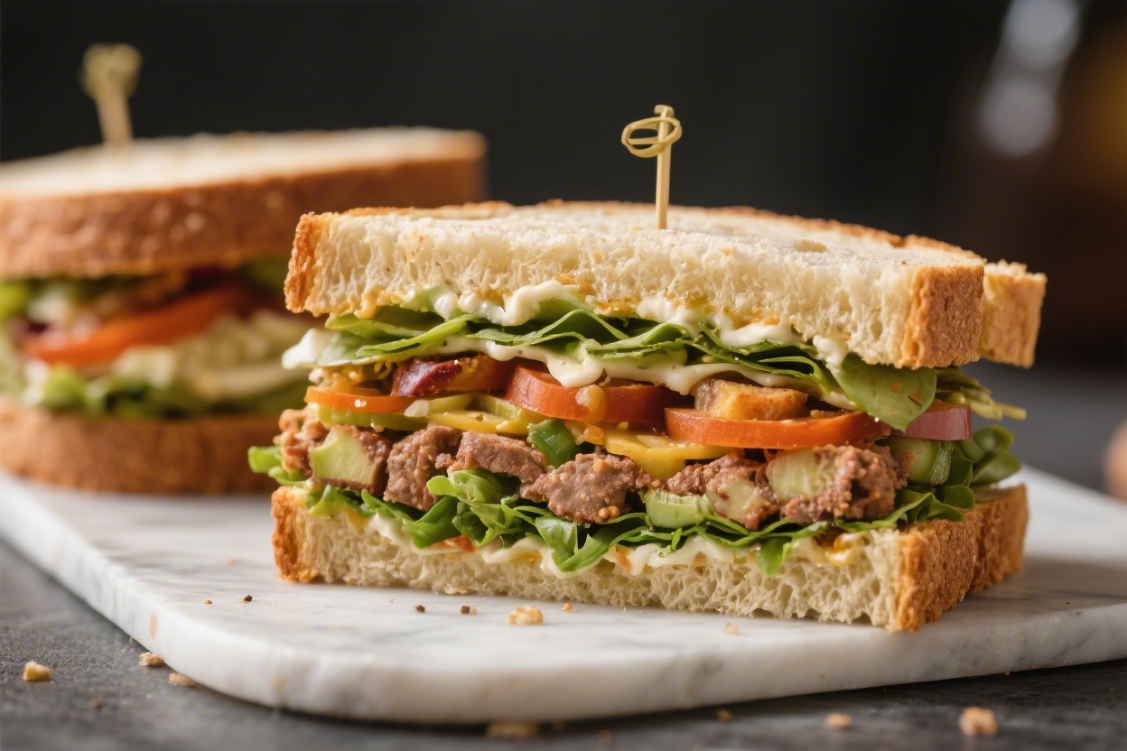 High Protein Vegan Sandwiches Quick Meal Ideas – Easy, Satisfying, and Flavor-Packed