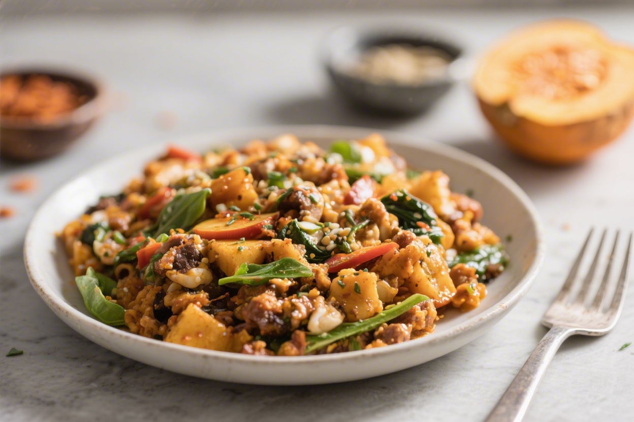 High Protein Vegan Fall Recipes in 15 Minutes – Cozy, Quick, and Satisfying