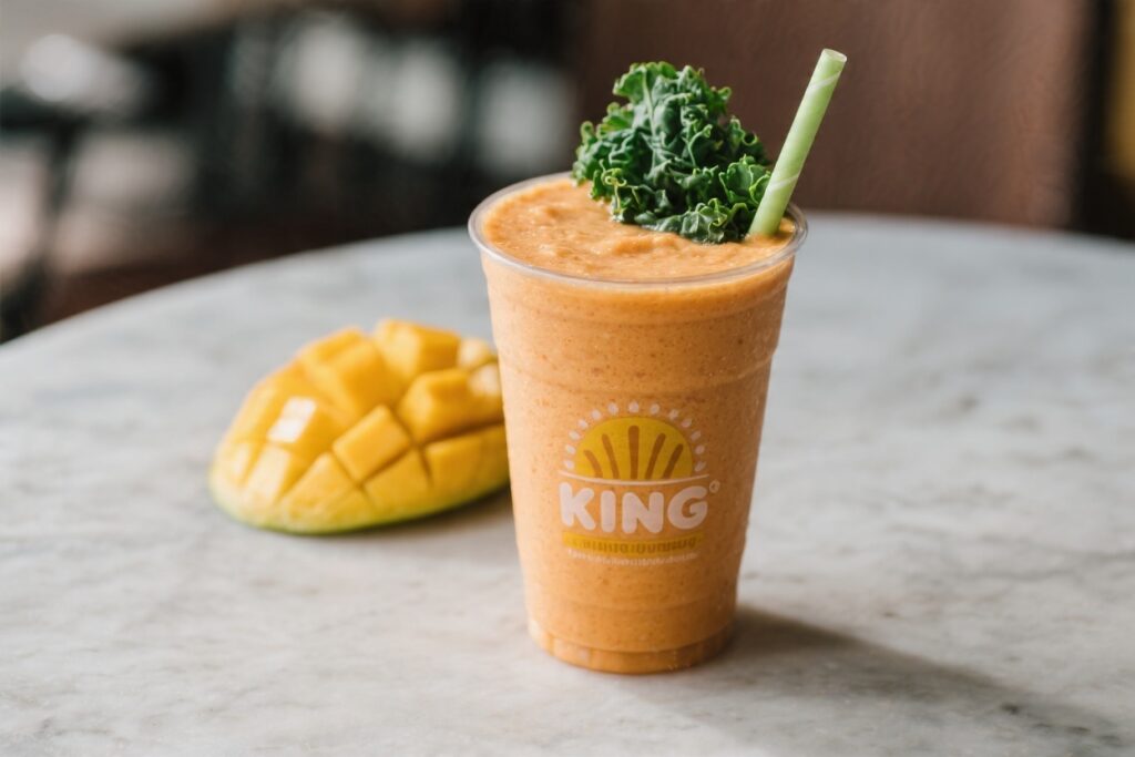 Mango Kale Smoothie King – Bright, Creamy, and Refreshing