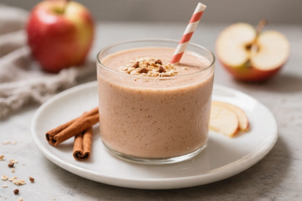 Apple Cinnamon Breakfast Smoothie – A Cozy, Creamy Start to Your Day