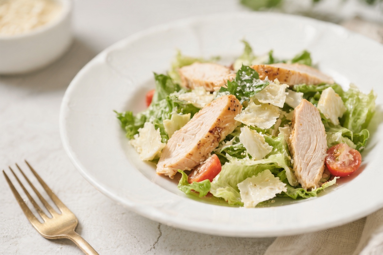 Chicken Caesar Salad – Light Summer Lunch Idea