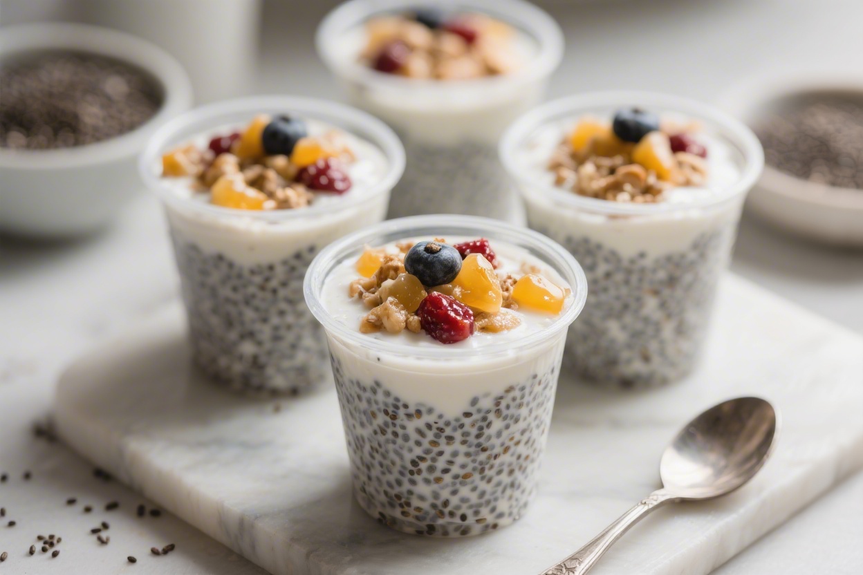 Overnight Chia Pudding Cups Easy Healthy Breakfast – Simple, Make-Ahead Goodness