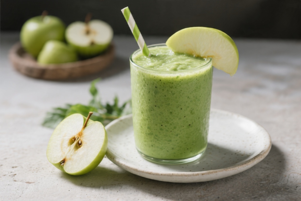 Green Apple Detox Smoothie – Bright, Crisp, and Refreshing