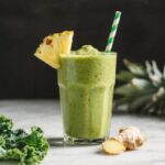 Kale Pineapple Ginger Smoothie – Bright, Refreshing, and Good for You