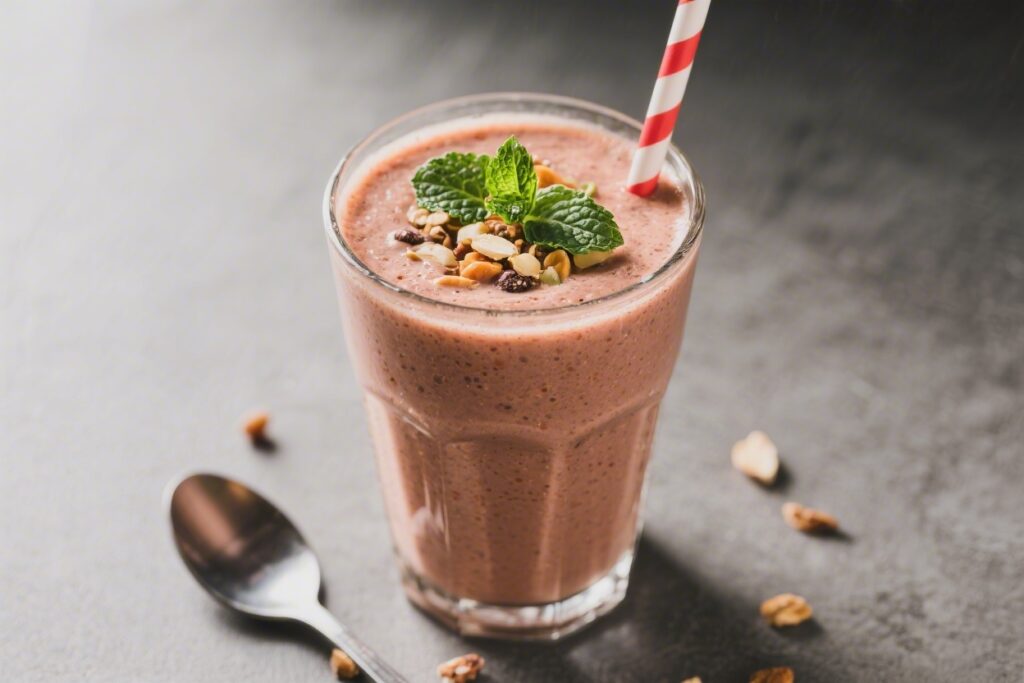 Muscle Building Vegan Smoothie High Protein Drink – Simple, Filling, and Delicious