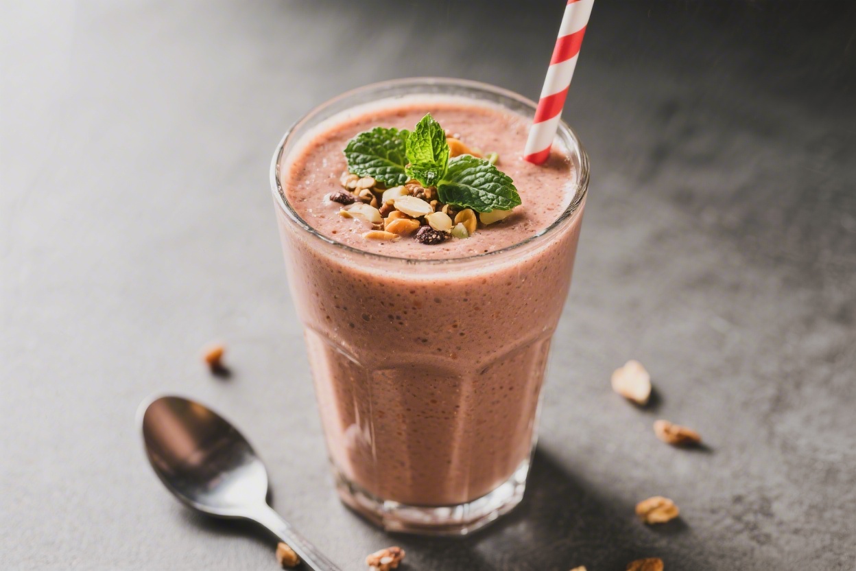 Muscle Building Vegan Smoothie High Protein Drink – Simple, Filling, and Delicious