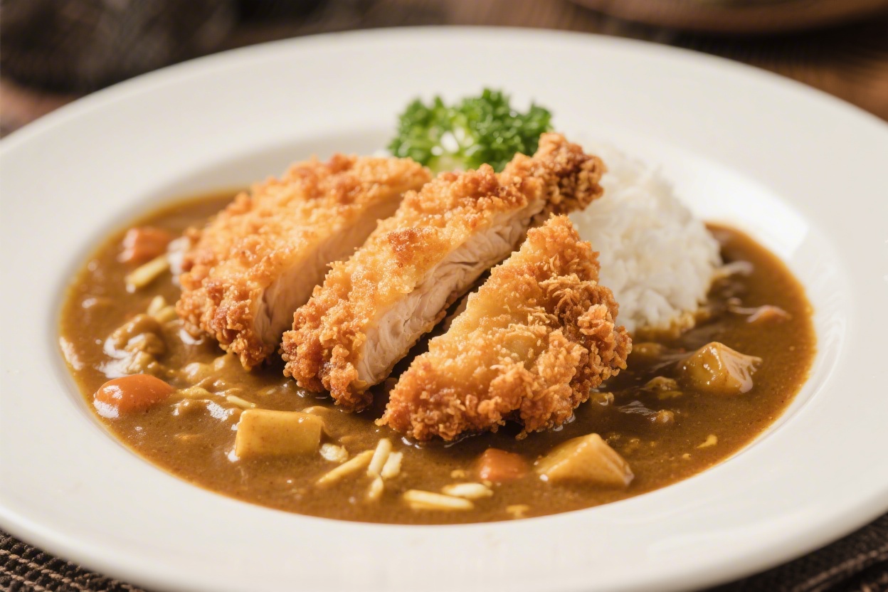 Chicken Katsu Curry Japanese Comfort Meal – Crispy, Saucy, and Satisfying