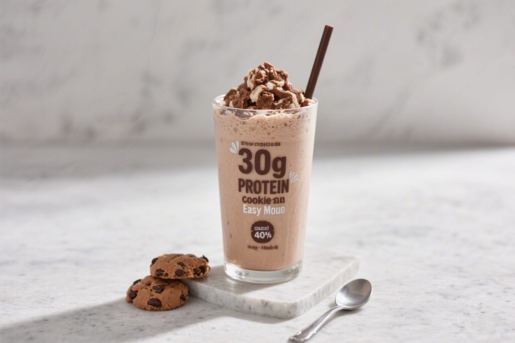 30g Protein Cookie Dough Shake Easy Recipe – A Fast, Filling Treat