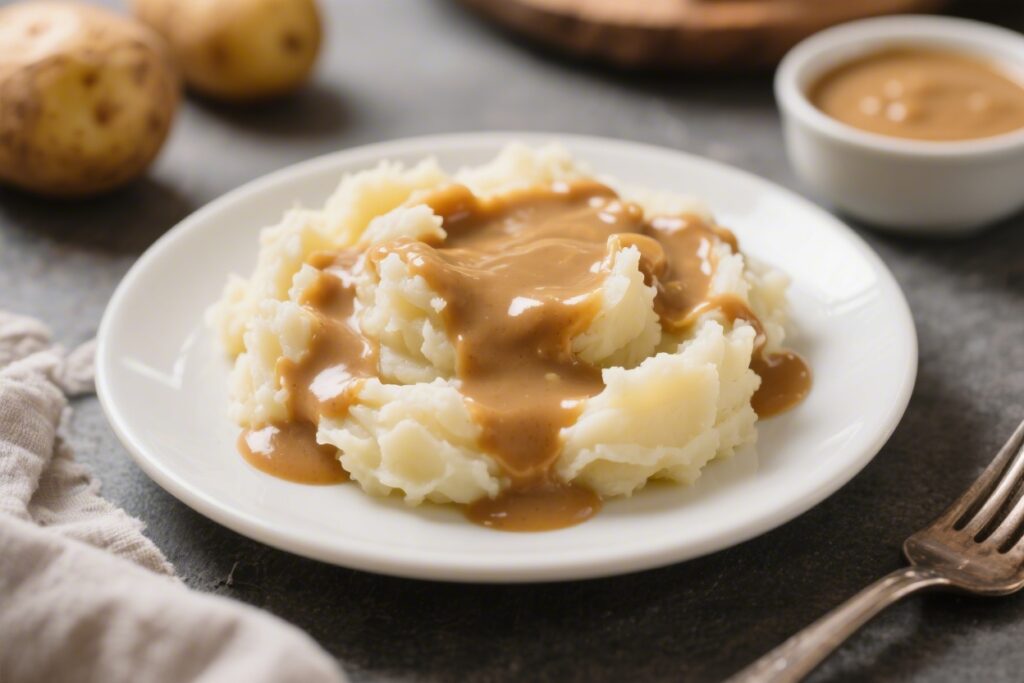 Easy Vegan Mashed Potatoes and Gravy Creamy and Rich – Comfort Food Made Simple