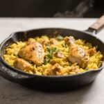 One Pot Chicken Yellow Rice Easy Dinner – Comfort Food With Minimal Cleanup