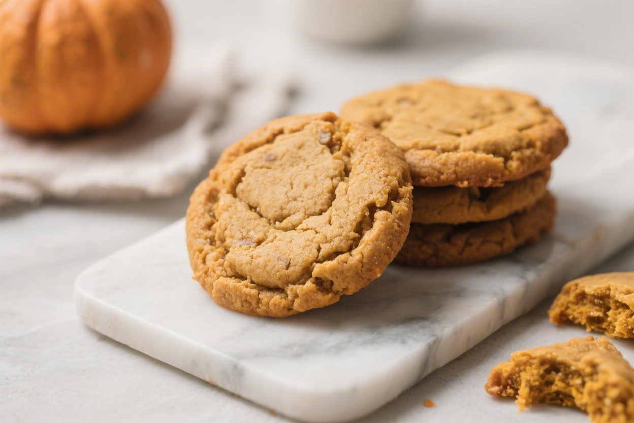 Easy Vegan Pumpkin Cookies Quick Sweet Treat – Soft, Cozy Cookies in Minutes