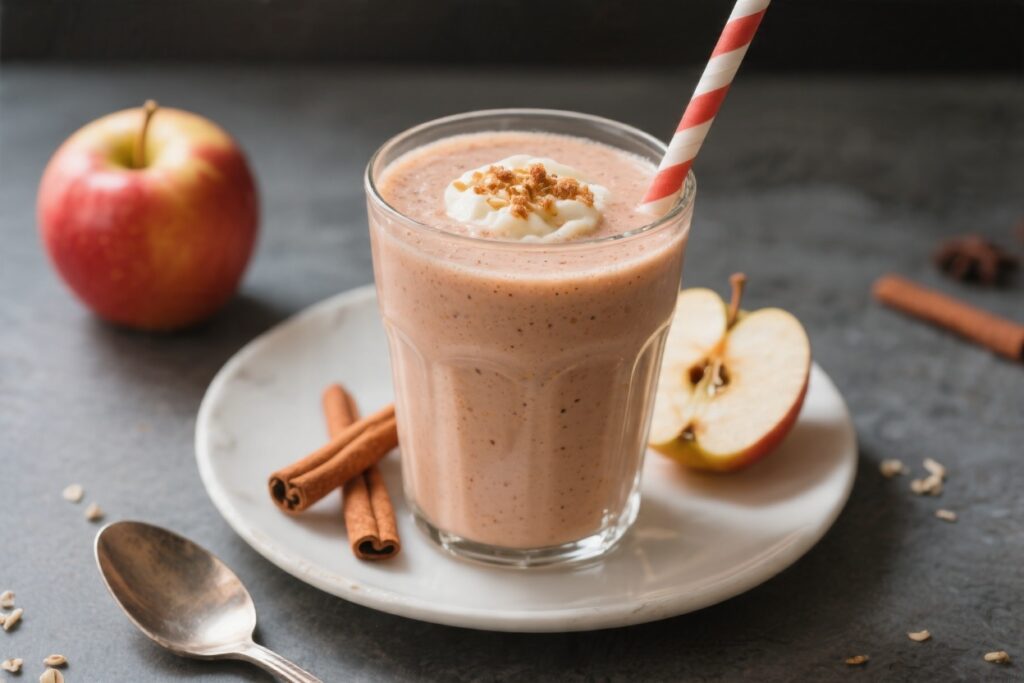 Apple Cinnamon Breakfast Smoothie – Cozy, Quick, and Satisfying