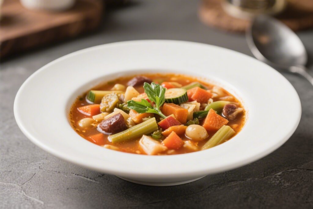 Minestrone Soup Healthy Italian Vegetable Soup – A Cozy, Nutritious Classic