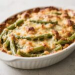 Easy Vegan Green Bean Casserole Comfort Food Recipe – Creamy, Cozy, and Crowd-Pleasing