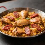 Chicken Chorizo Paella Spanish Flavor Packed Dish – A Comforting One-Pan Meal