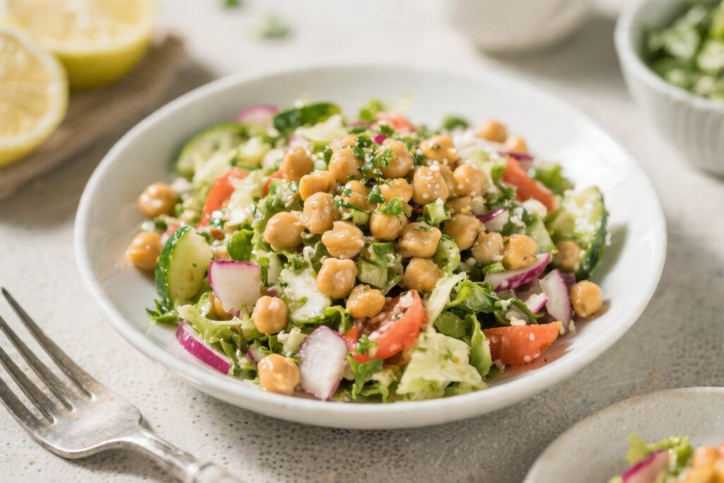 Chickpea Salad – Healthy Summer Meal
