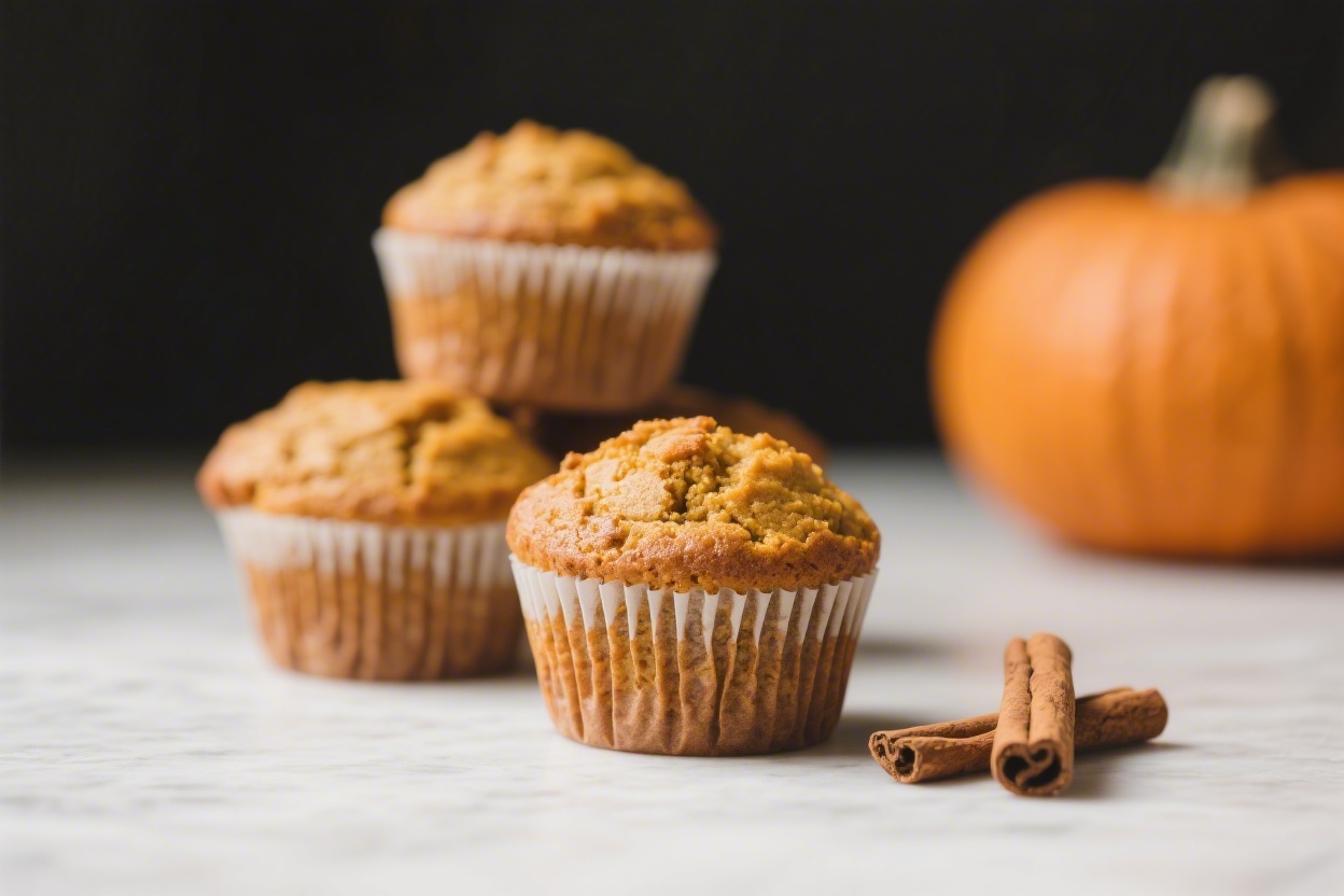 Vegan Pumpkin Spice Muffins Soft and Fluffy – Cozy Fall Baking Made Easy
