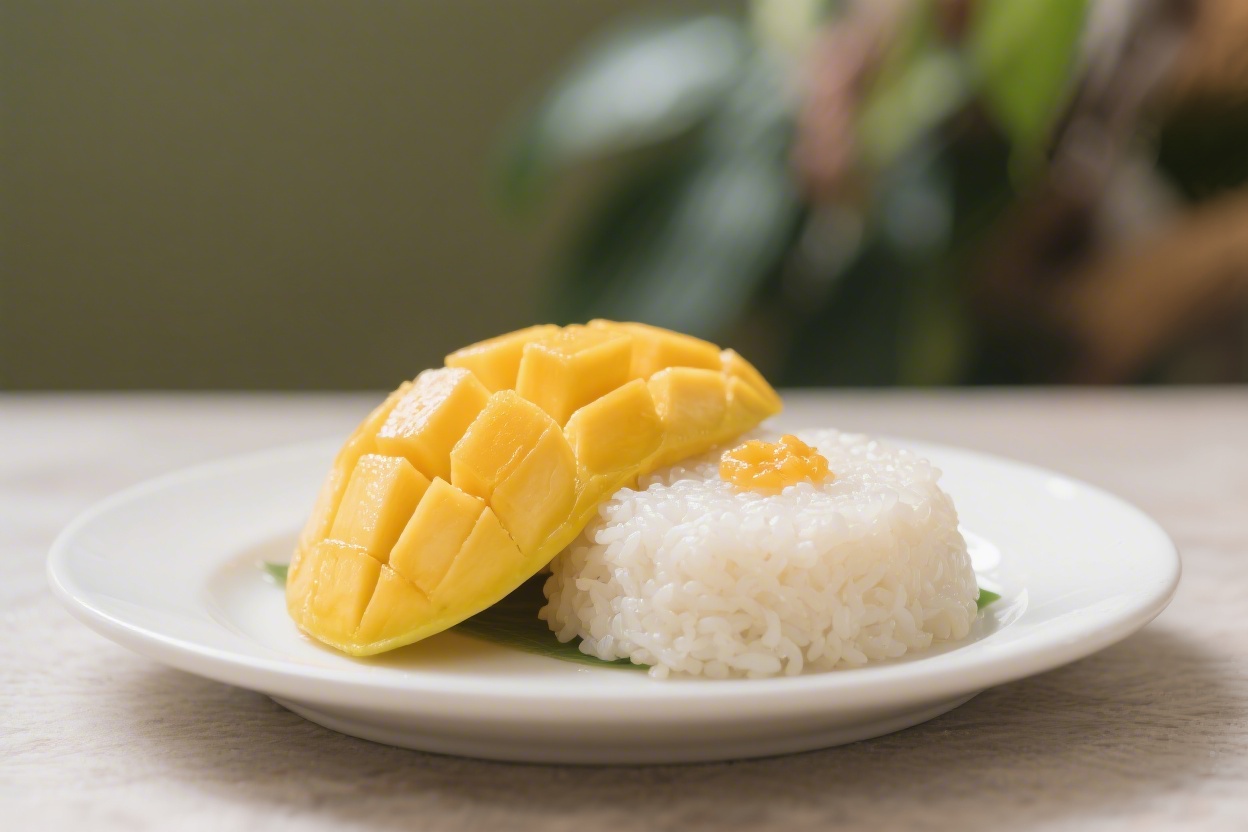 Mango Sticky Rice Thai Dessert Classic – A Simple, Sweet Favorite